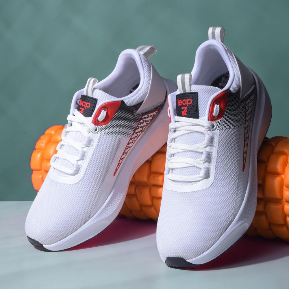 Buy Leap7x By Liberty Mens REACTIVE White Sports Lacing Shoes