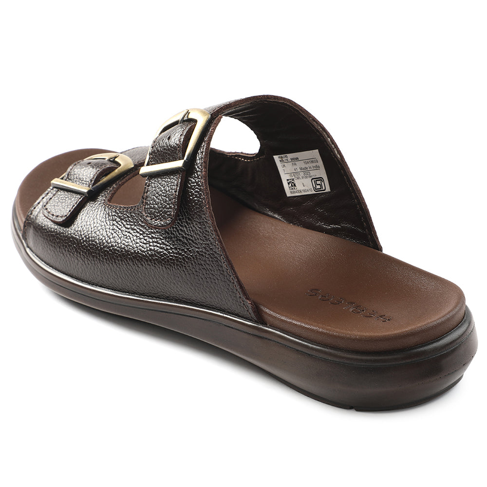 Healers Brown Casual Sandal For Men MDL-11E 