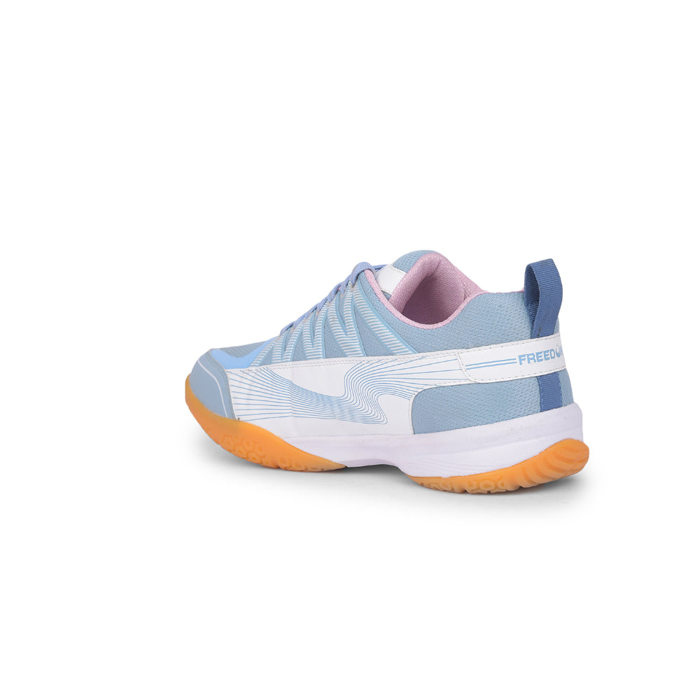 FREEDOM Sports Sky Blue Badminton Shoes For Men GRIPPER-1 By Liberty