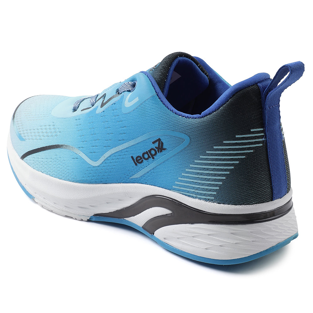 Leap7x Blue Sports Lacing Walking Shoes For Women GHD-W10E 