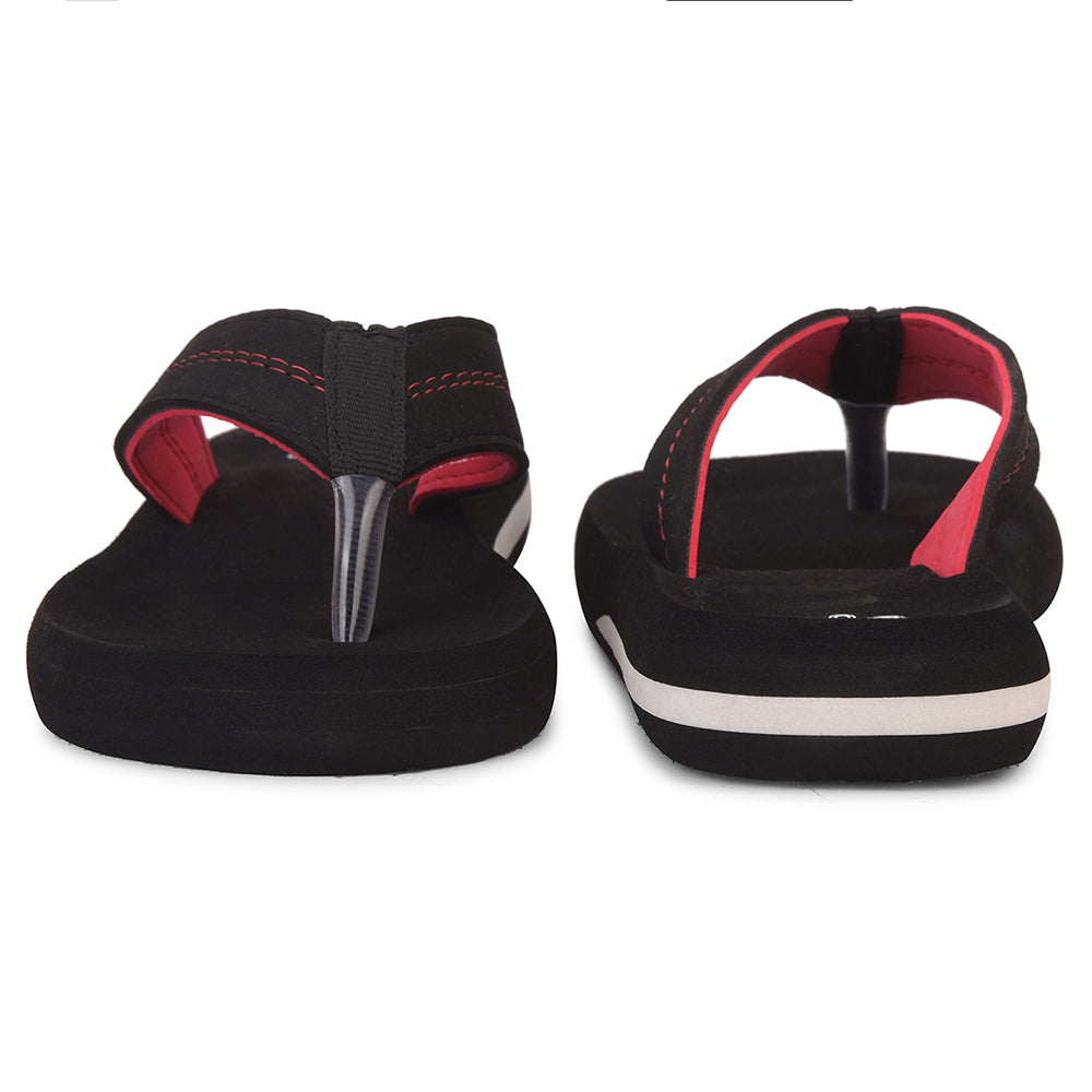 A-HA Black Casual Flip-Flops For Men EXACT By Liberty