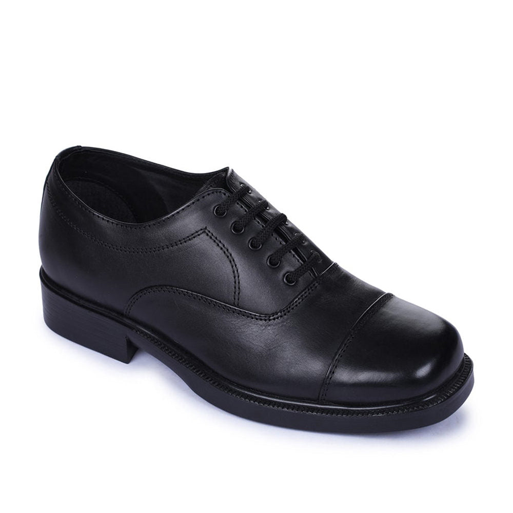 Fortune (Black) Formal Brogue Shoes For Men 7139-1 By Liberty