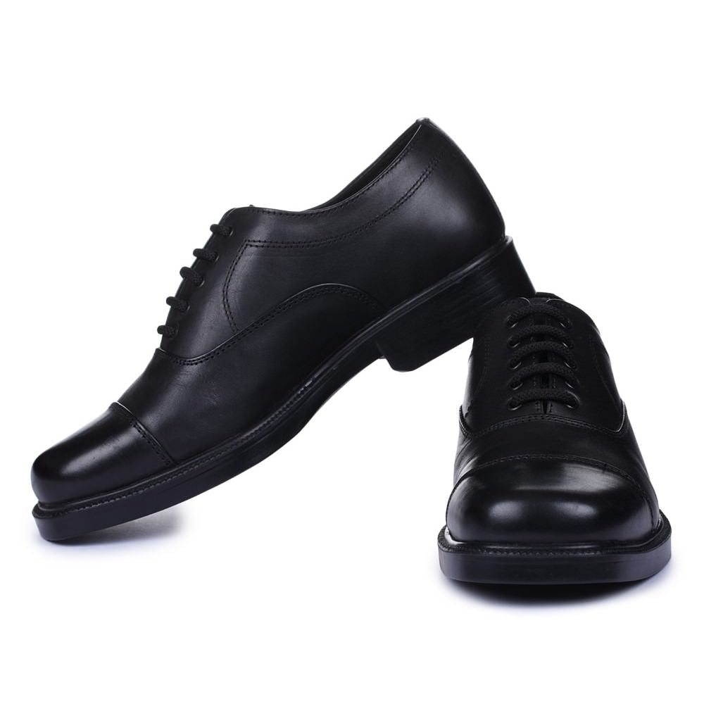 Fortune (Black) Formal Brogue Shoes For Men 7139-1 By Liberty