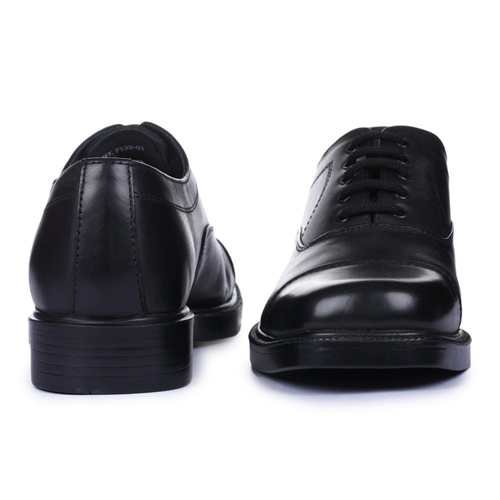 Fortune (Black) Formal Brogue Shoes For Men 7139-1 By Liberty