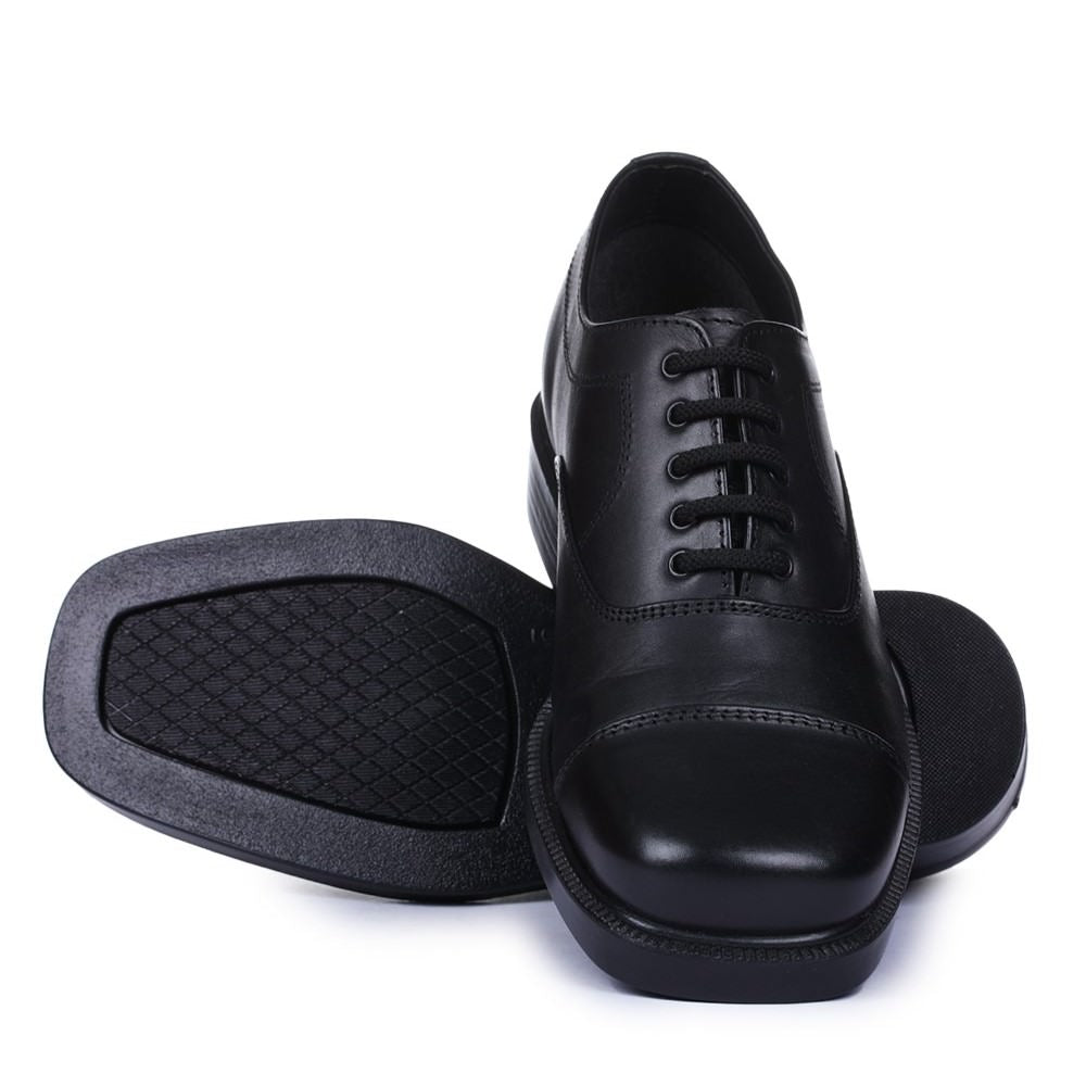 Fortune (Black) Formal Brogue Shoes For Men 7139-1 By Liberty
