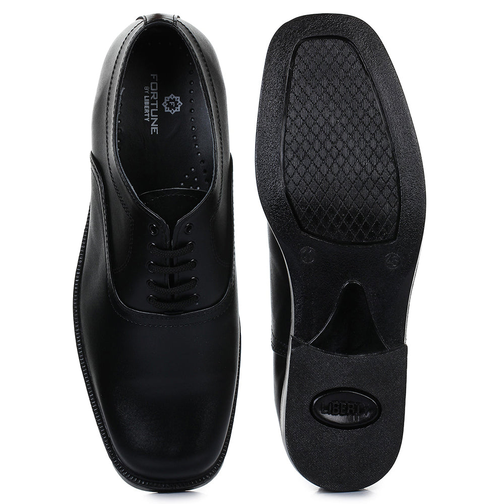 Fortune (Black) Classic Oxford Shoes For Men 7139-2 By Liberty