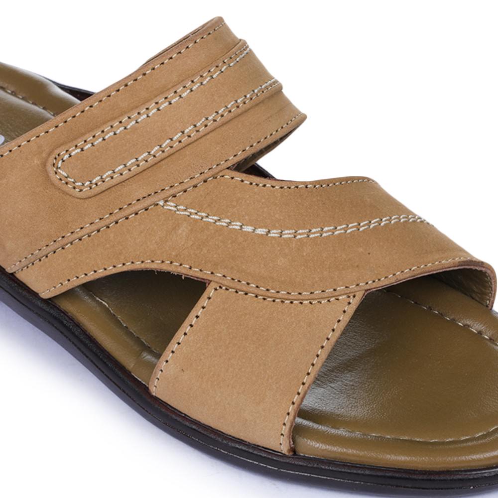 Coolers Casual (Brown) Slippers For Men 7153-37 By Liberty