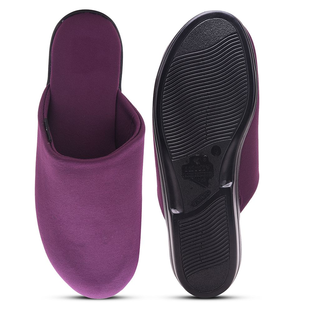 A-Ha By Liberty LCARPET1 Women Purple Slippers