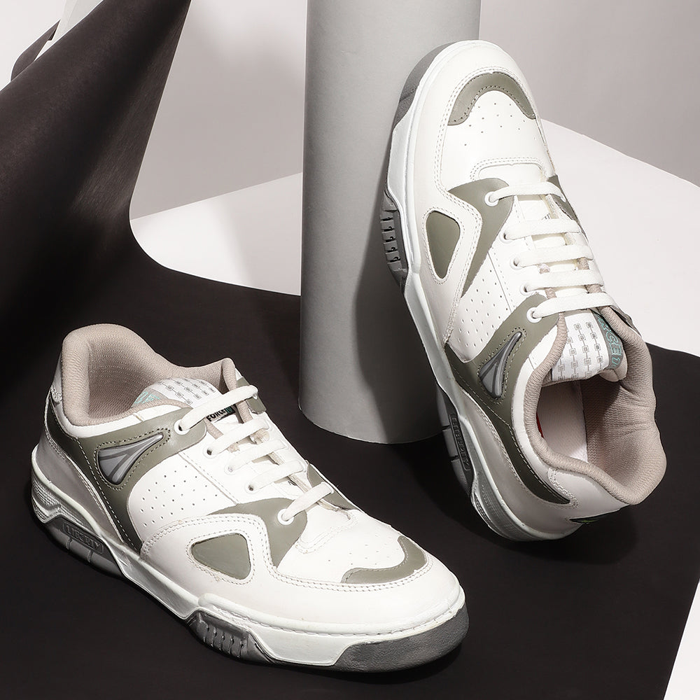 Buy Force 10 Casual Grey Lacing Sneakers For Men DUPLAY NEW By Liberty