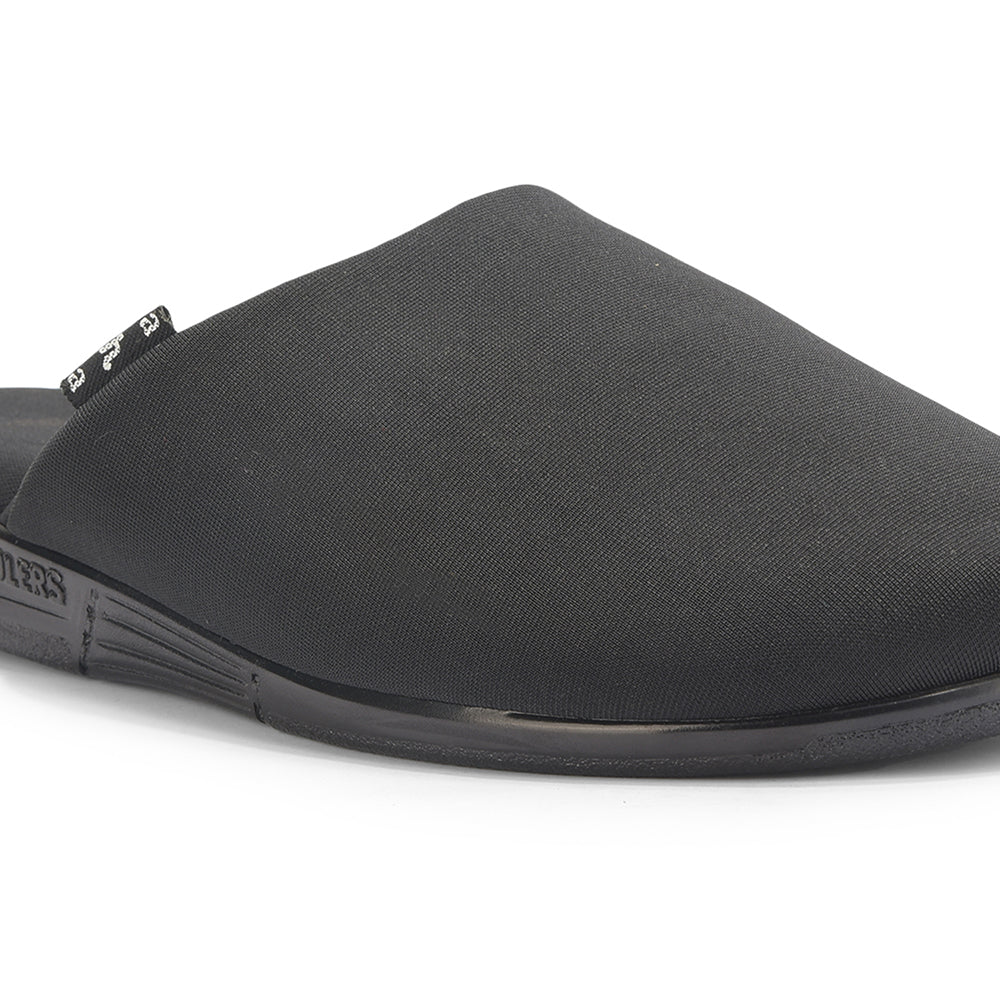 A-HA Casual Black Mule For Men M-CARPET1 By Liberty