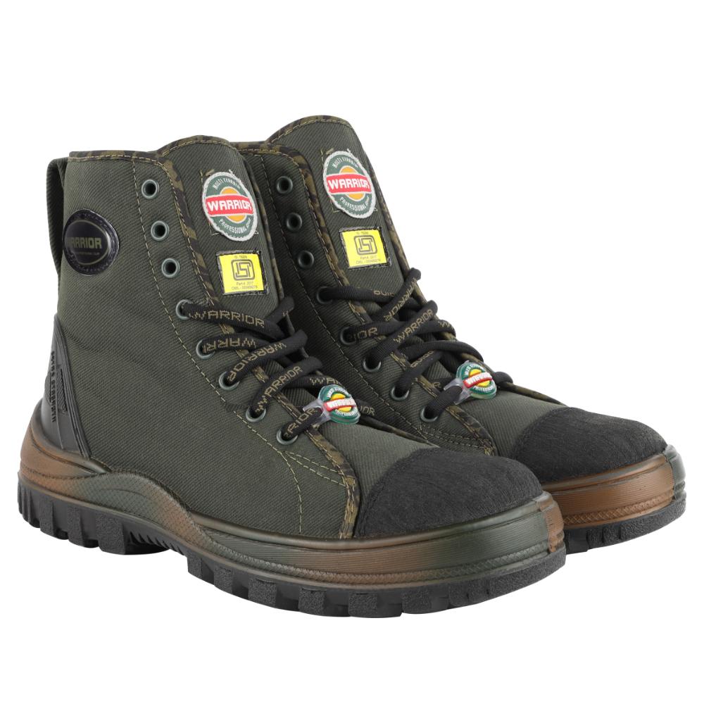 Buy Warrior Olive Defence Jungle Boot for Men JUNGLE KING By Liberty Liberty Shoes