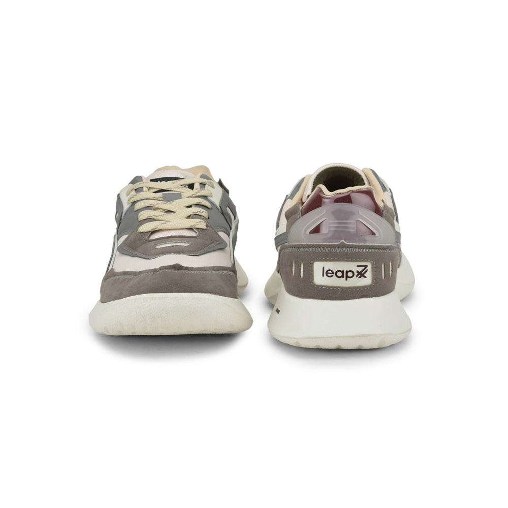 Leap7x Lacing Cream Casual Shoes For Men MENTOR By Liberty