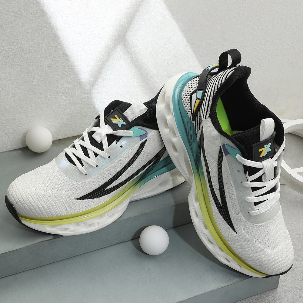 Buy Leap7x White Sports Running Shoes For Men NEPTUNE-1E