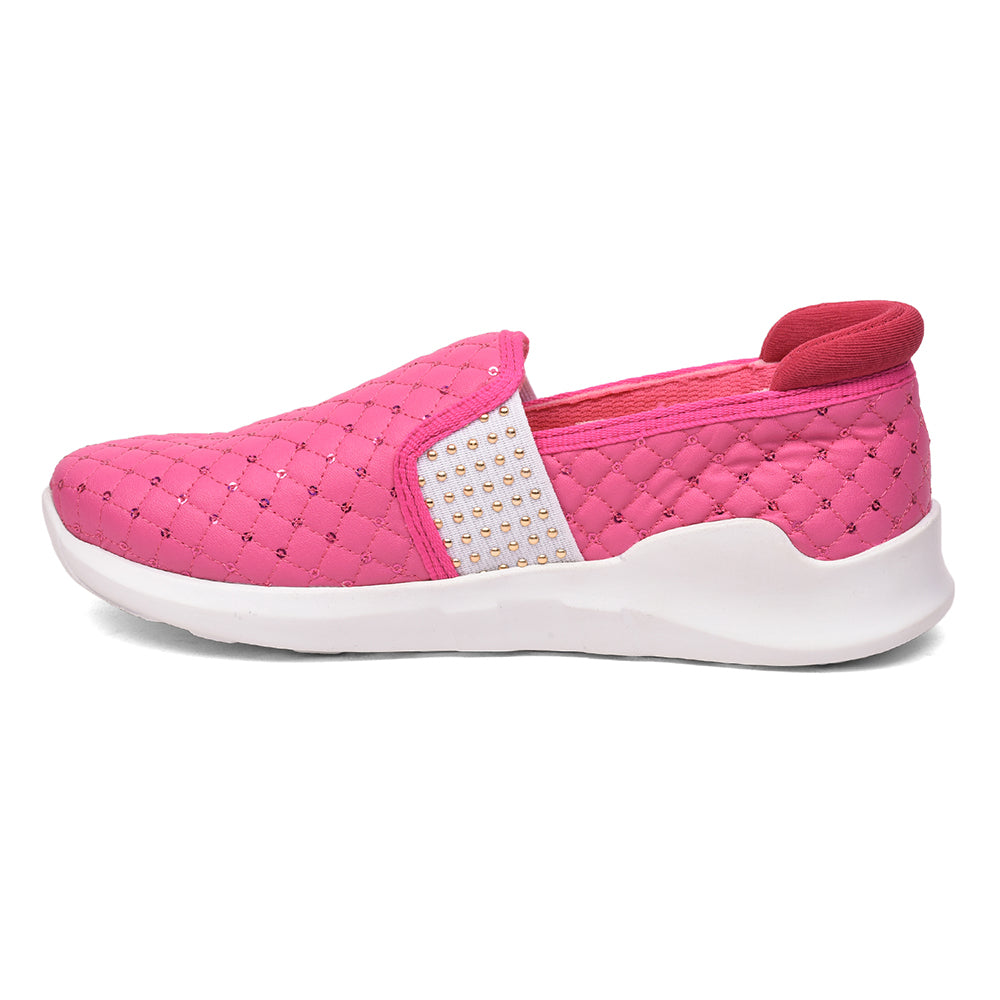 Force 1 By Liberty Pink Slip On Casual Shoes For Women (AVILA-32)