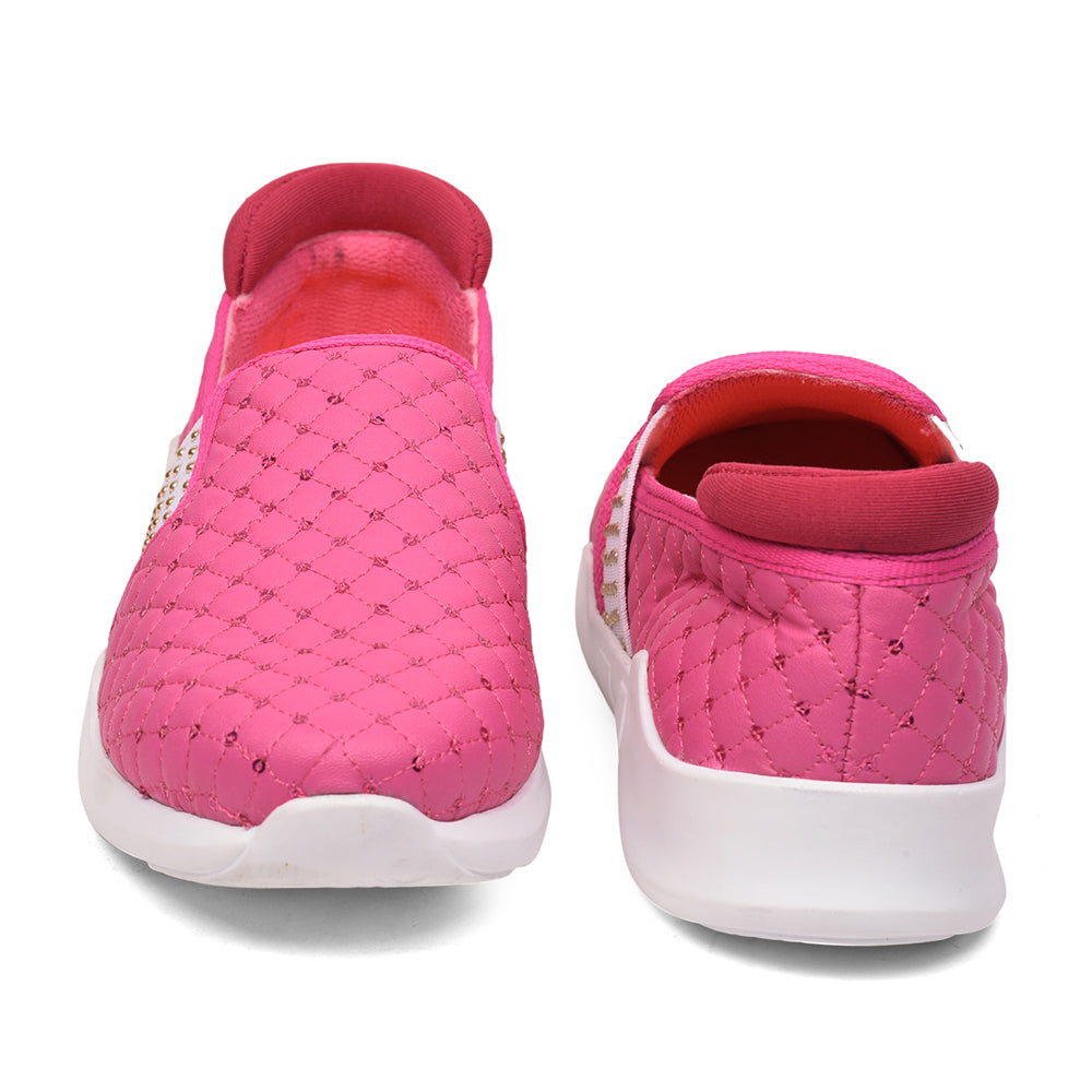Force 1 By Liberty Pink Slip On Casual Shoes For Women (AVILA-32)