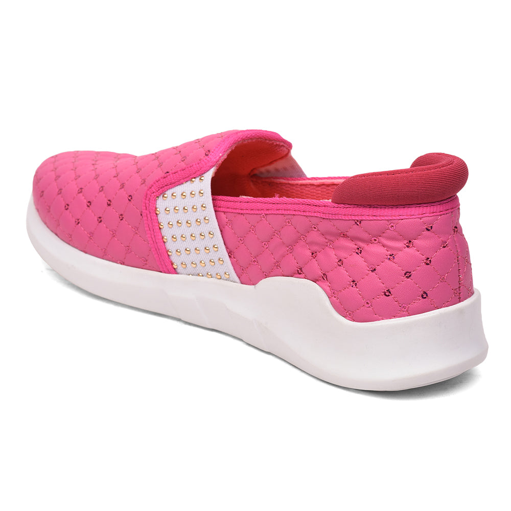 Force 1 By Liberty Pink Slip On Casual Shoes For Women (AVILA-32)