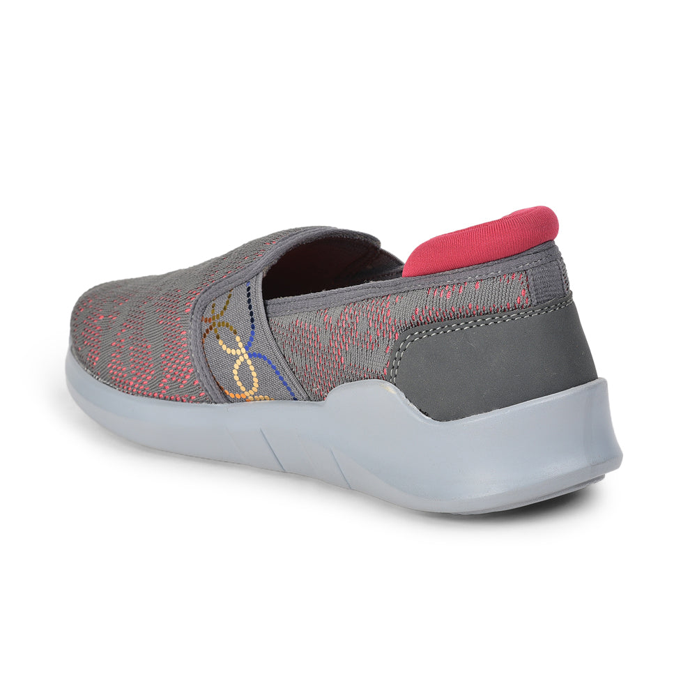 Force 1 Casual Slip On Shoes Ladies (GREY) AVILA-33 By Liberty