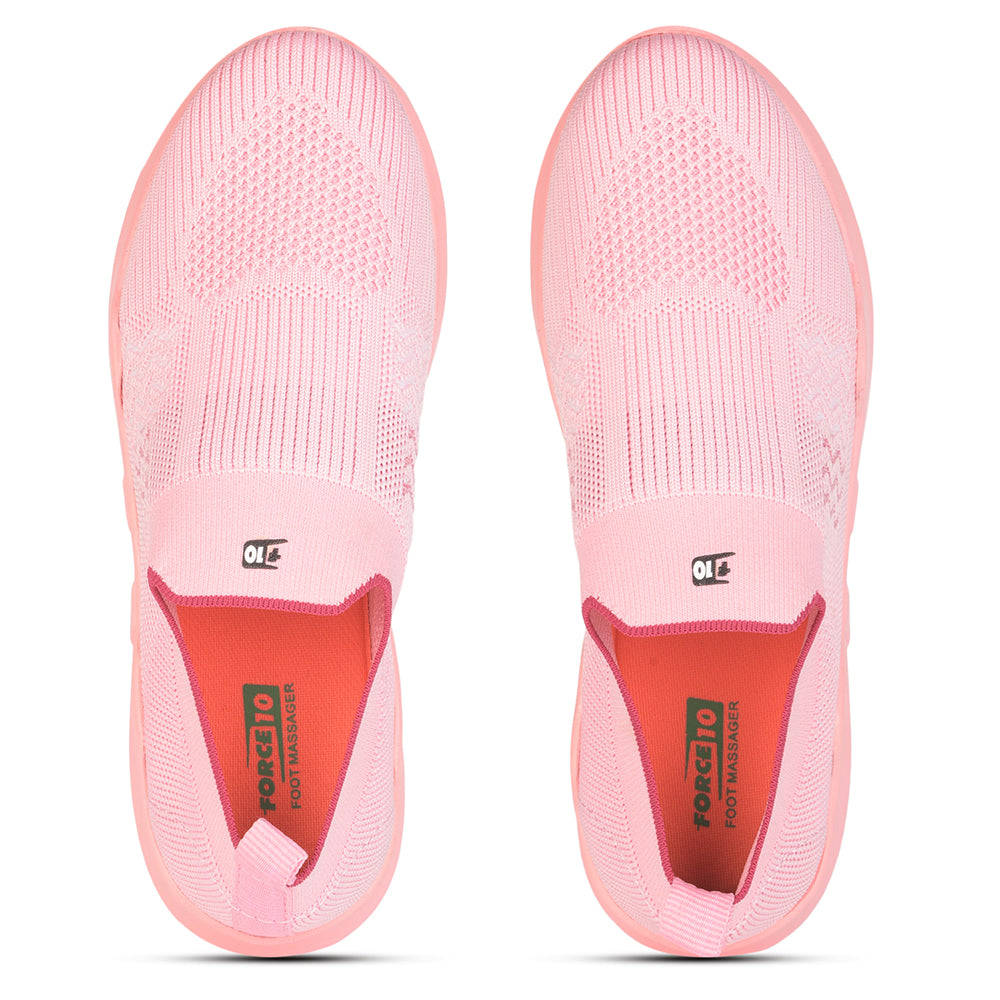 Force 1 Sporty Casual Slip On Shoes For Women (Pink) AVILA-37 BY Liberty