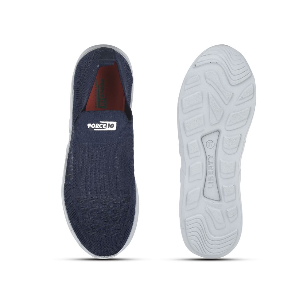 Force 1 Sports Non Lacing Shoes For Ladies (N.Blue) AVILA-42 By Liberty