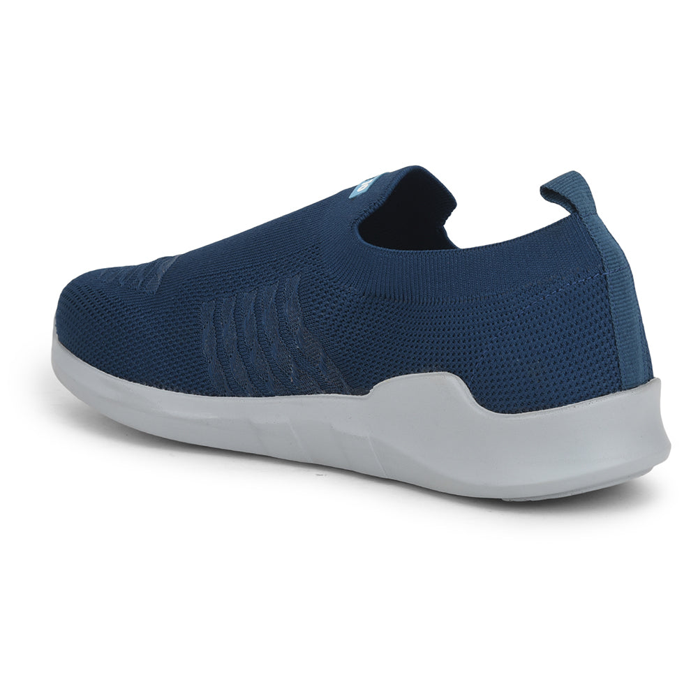Force 1 Sports Non Lacing Shoes For Ladies (T.Blue) AVILA-42 By Liberty