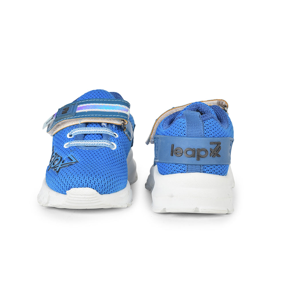 Leap7x Non Lacing Casual Shoes For Kids (R.Blue) JEEVA-8 By Liberty