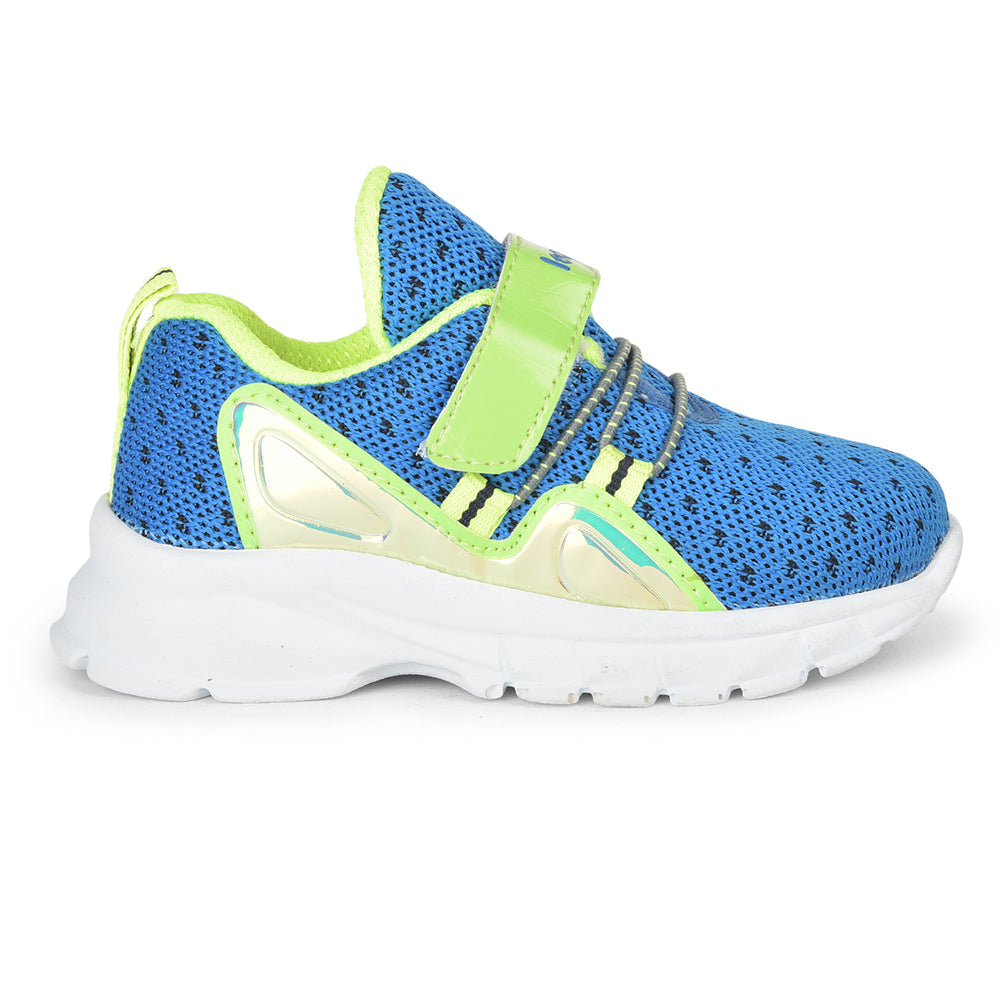 Leap7x Non Lacing Casual Shoes For Kids (R.Blue) JEEVA-9 By Liberty