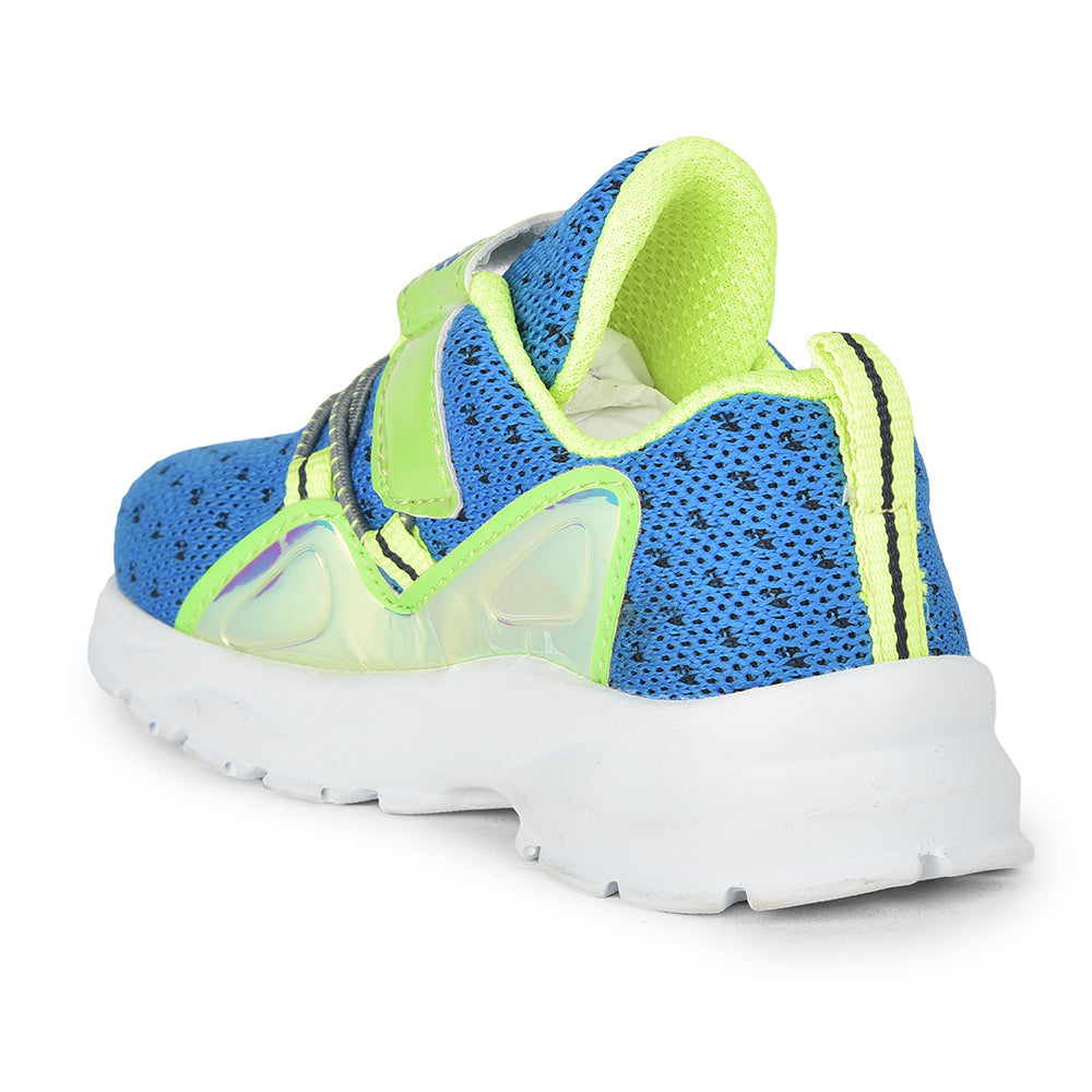 Leap7x Non Lacing Casual Shoes For Kids (R.Blue) JEEVA-9 By Liberty