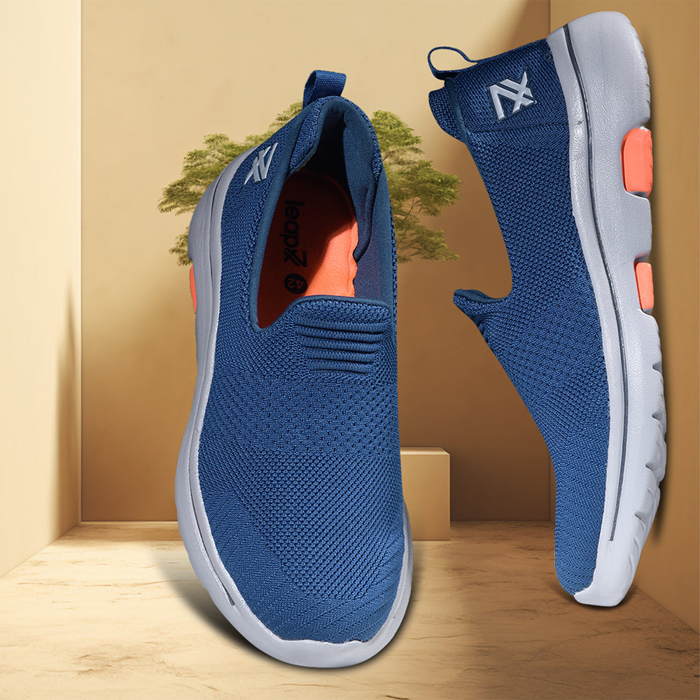 Leap7x By Liberty Men RW-8 T.Blue Sports Walking Shoes