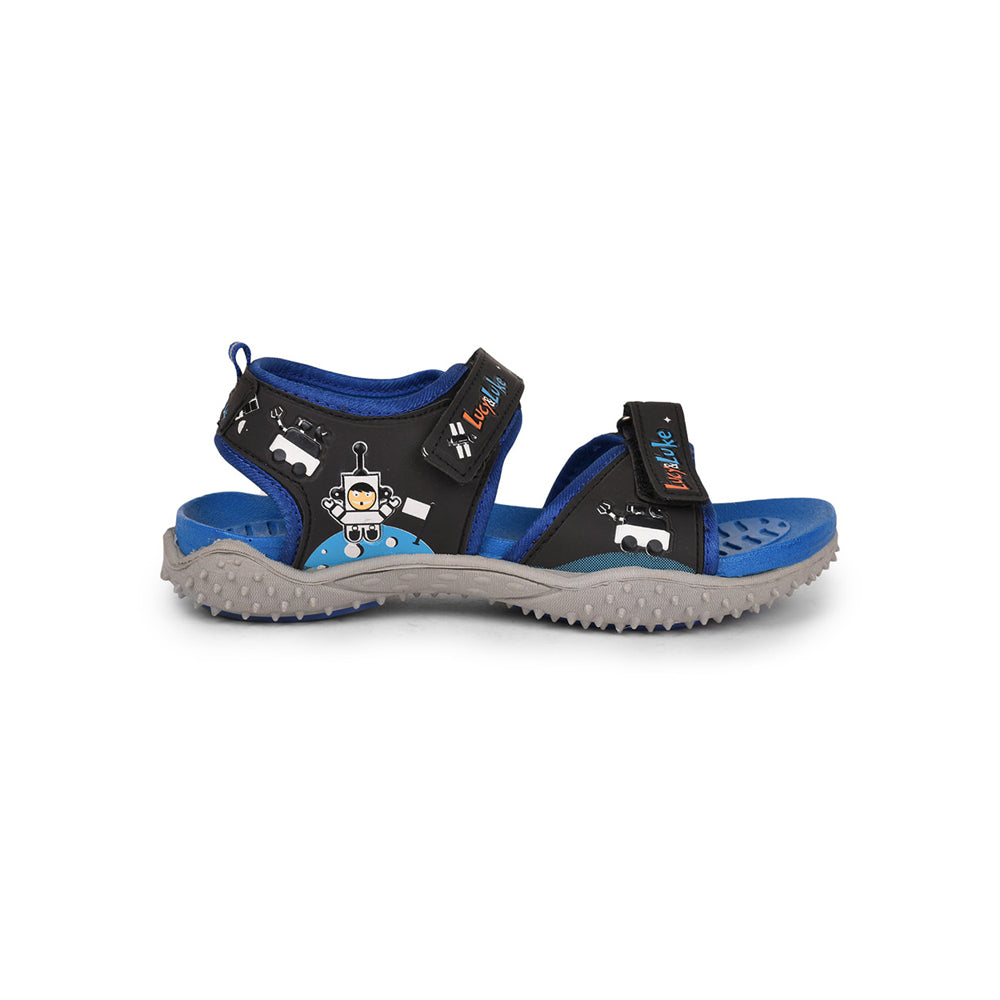 Lucy & Luke (Blue) Casual Sandal For Kids By Liberty