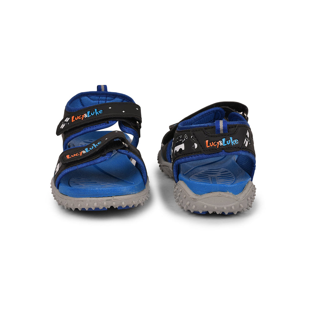 Lucy & Luke (Blue) Casual Sandal For Kids By Liberty