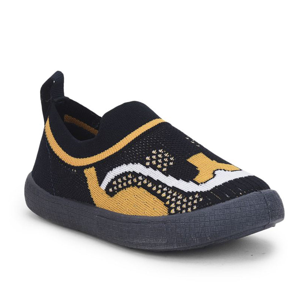 Lucy & Luke (N.Blue) Casual Non Lacing Shoes For Kids 8152-1 By Liberty