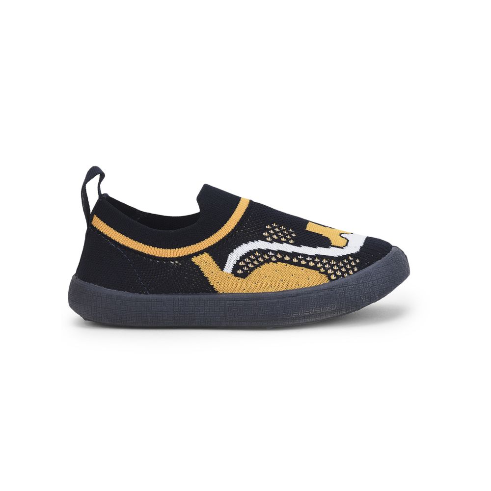 Lucy & Luke (N.Blue) Casual Non Lacing Shoes For Kids 8152-1 By Liberty