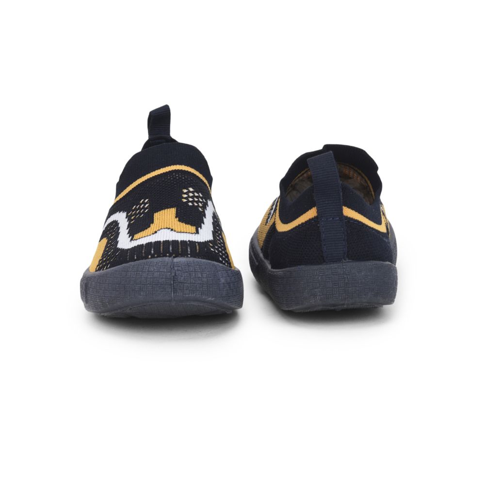 Lucy & Luke (N.Blue) Casual Non Lacing Shoes For Kids 8152-1 By Liberty