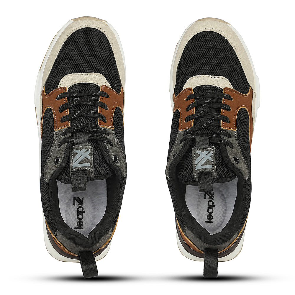 ＸＪＡＰＡＮ Buy Leap7X ZX-MS-10 Black Sports Lacing Running Shoes for Men