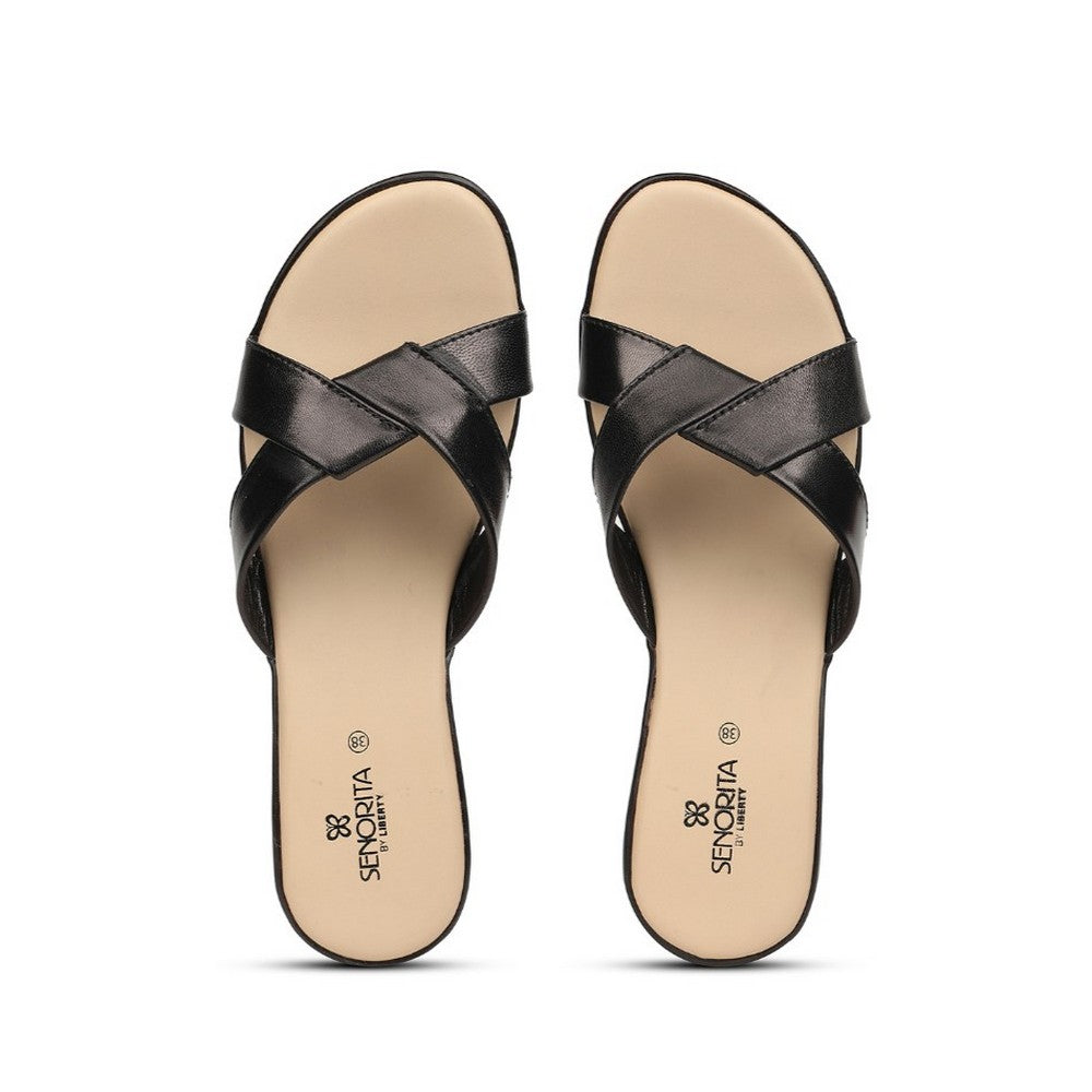Senorita Brown Casual Slipper For Women AGL-113P 