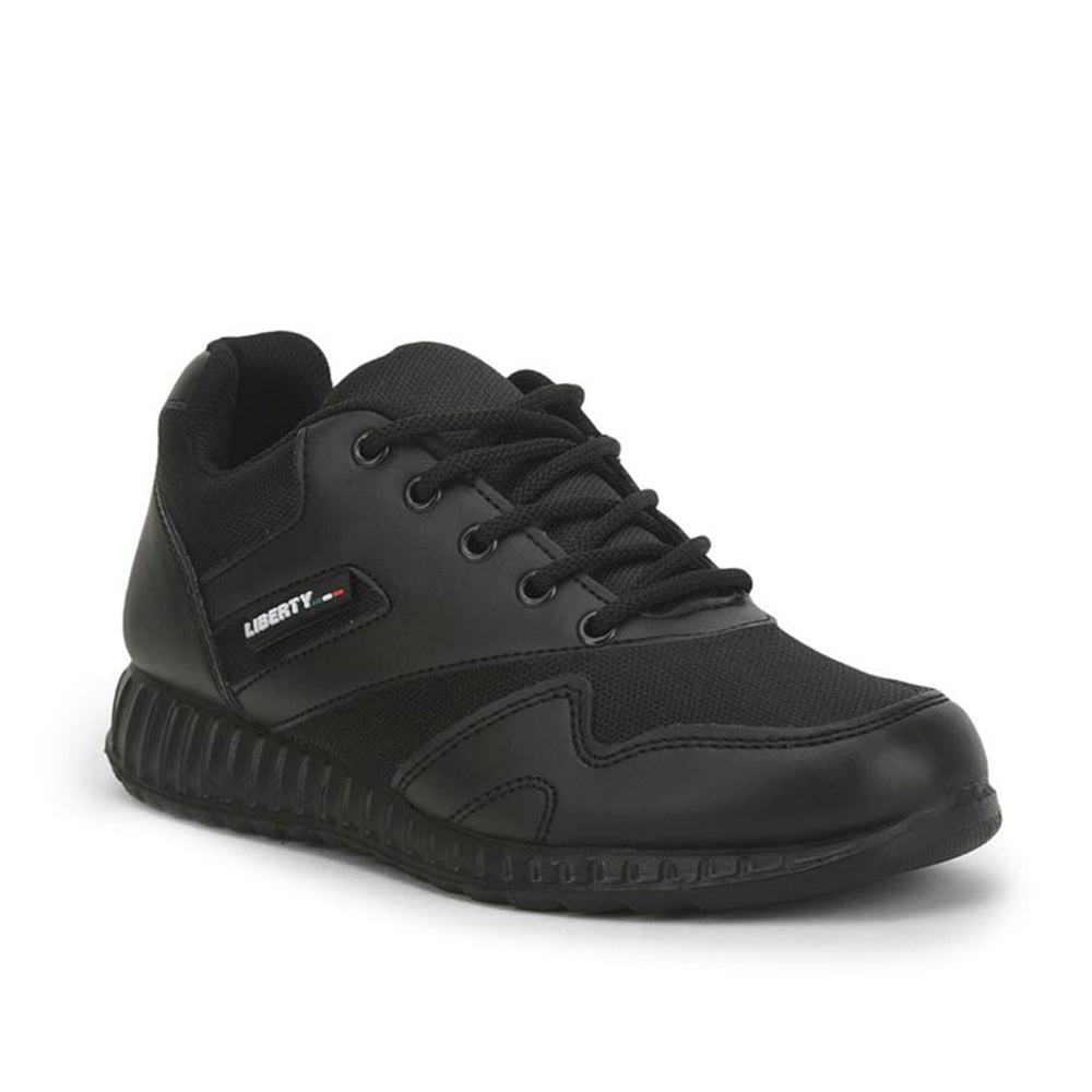 Liberty Kids 9906-90Gn Black School Shoes - 1 | Top 10 Shoe Brands in India for 2025-26: Best Footwear for Style in India, Comfort, & Performance