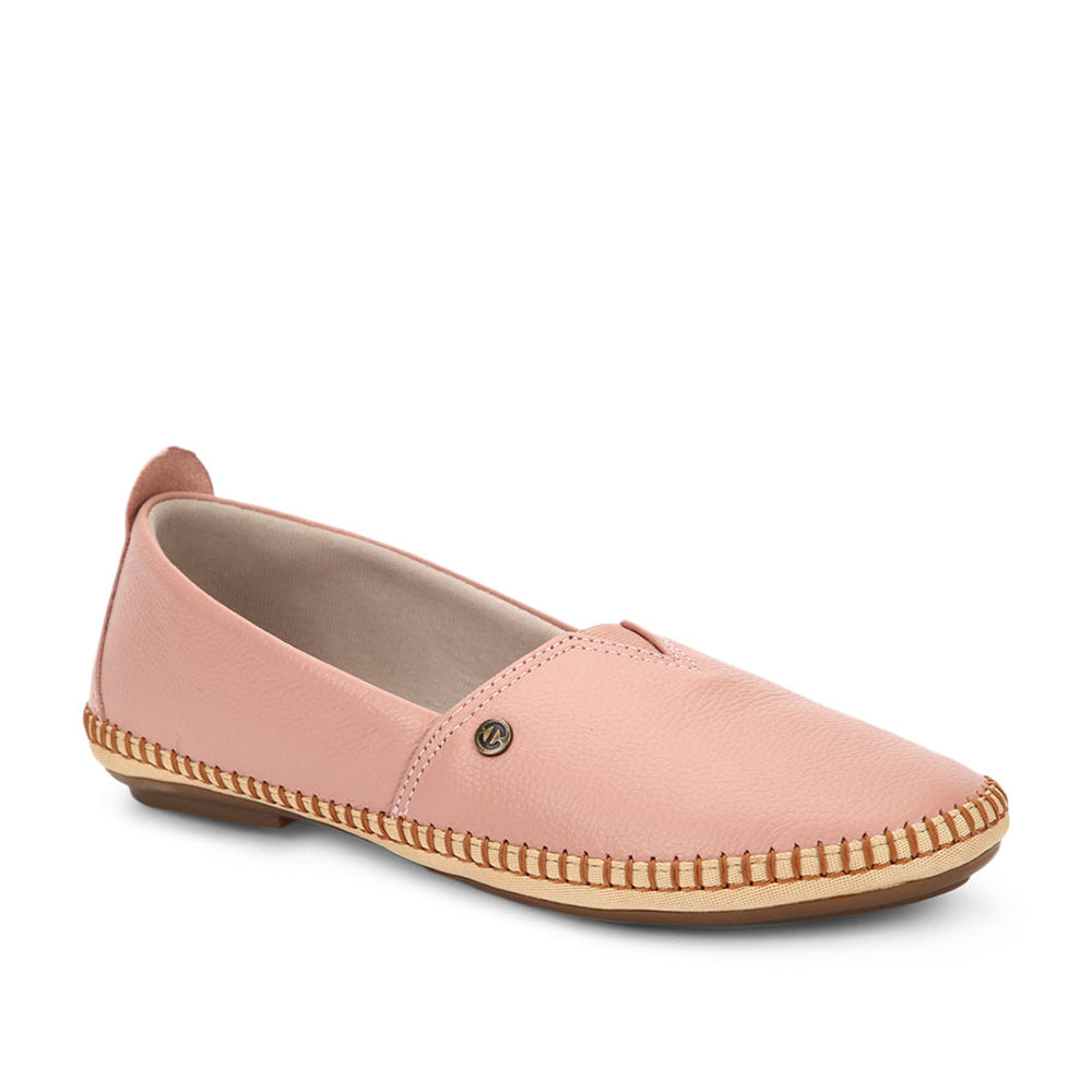 Buy Healers Casual (Peach) Ballerina Shoes For Ladies LARRY-02 By Liberty