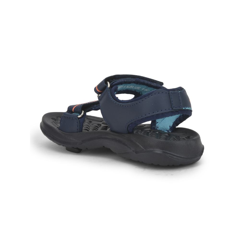 Lucy & Luke (Blue) Casual Sandal For Kids 9951-1 By Liberty