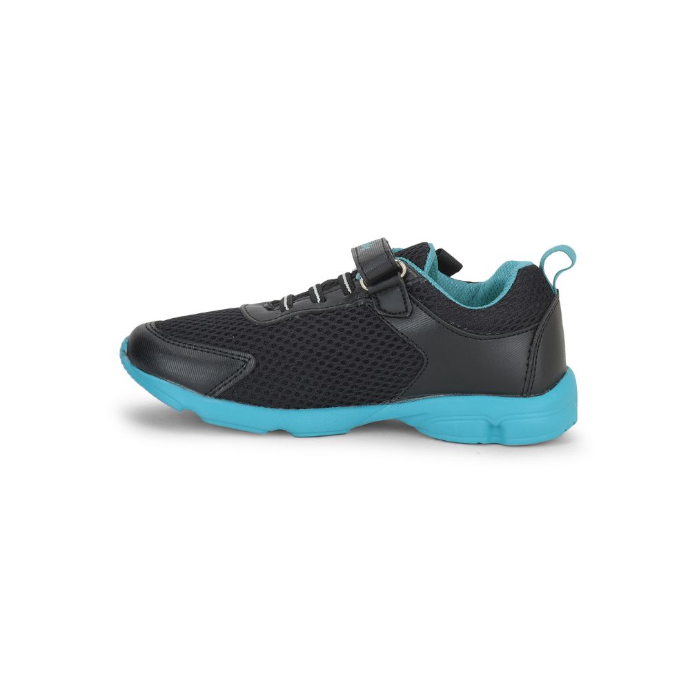 Lucy & Luke (Blue) Casual Non Lacing Shoes For Kids KSN-32 By Liberty