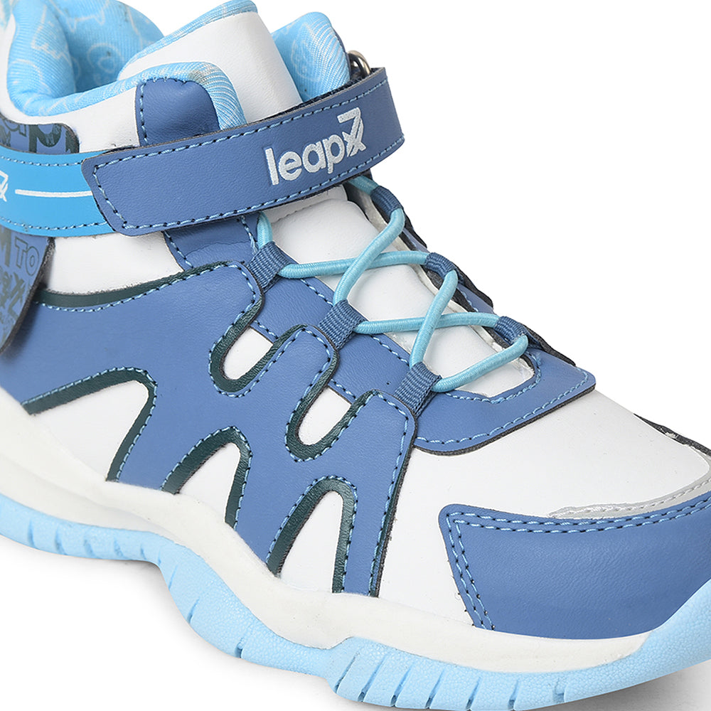 Buy Leap7x Blue Non Lacing Walking Shoes For Kids CANON-1V