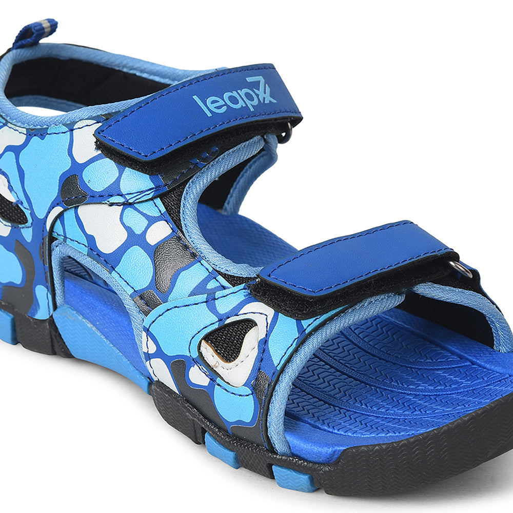 Leap7x Royal Blue Casual Sandal For Kids ADMIN 