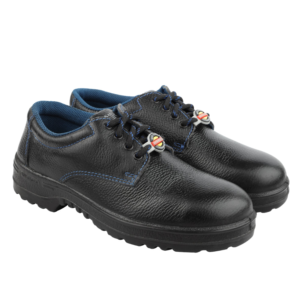 Buy Warrior Black Industrial Safety Shoes for Men 98-01