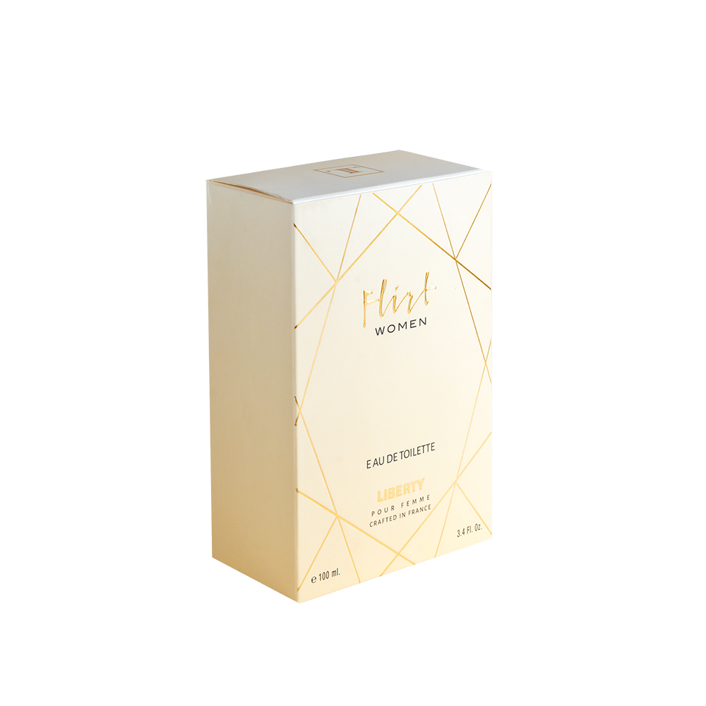 Liberty Luxury Flirt Perfume for Women (1ml/3.4Oz), Eau de Toilette (EDT), Crafted in France, Long Lasting Smell, Floral & Oriental notes