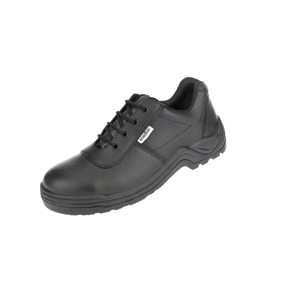 Buy Black Steel Toe Industrial Safety Shoes for Men Cassino