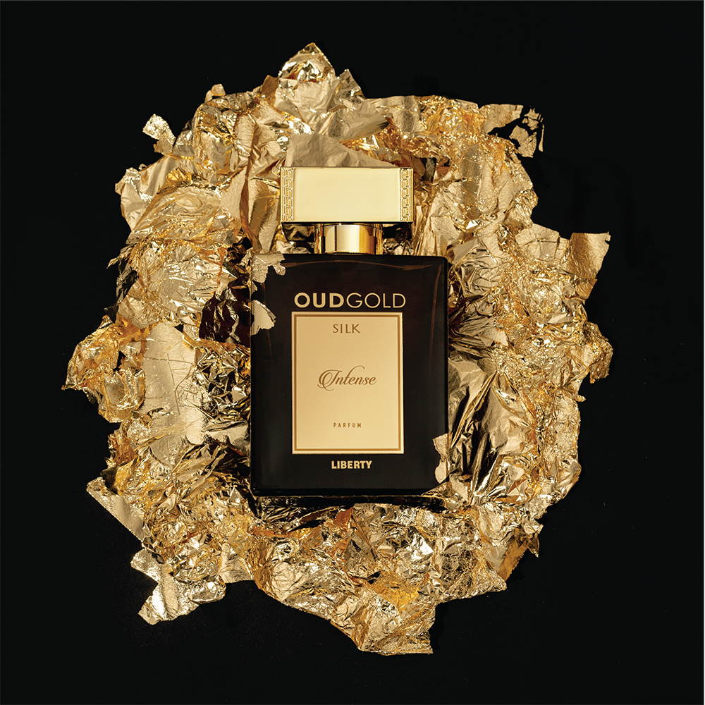 Liberty Luxury OudGold Silk Intense Limited Edition Parfum for Men and Women (1ml/3.4Oz), Crafted in France, Woody Notes, Long Lasting - upto 3 days.