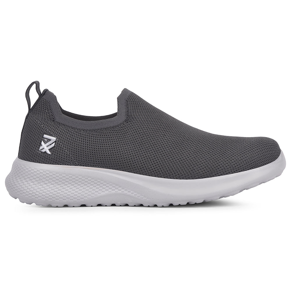 Buy Grey Leap7x Sports Non Lacing Walking Shoes For Men