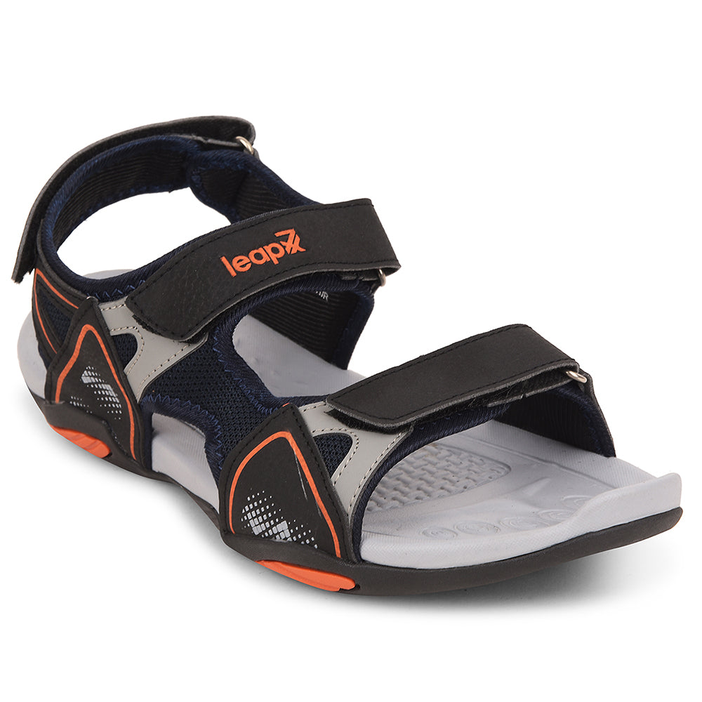 Buy Leap7x Navy Blue Sporty Casual Sandal For Men XYLO-M15 By Liberty