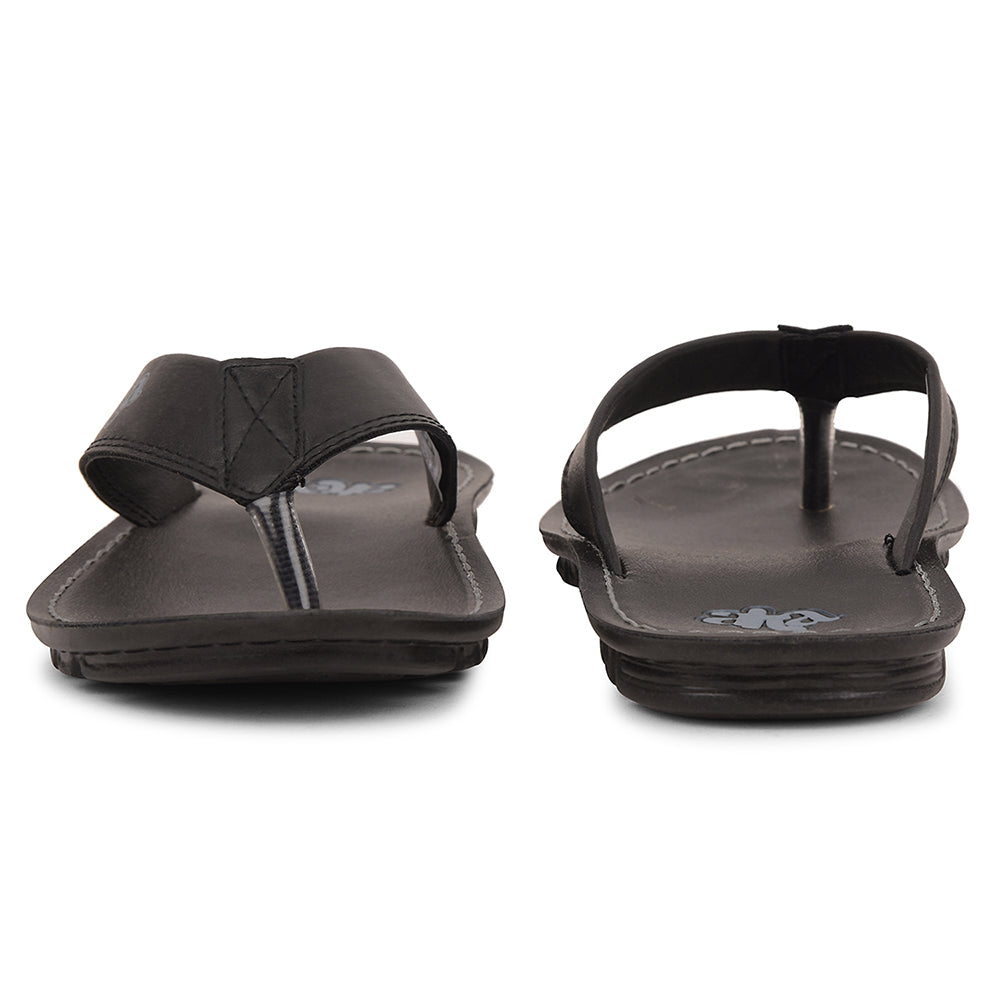 A-HA Black Casual Slipper For Men 2137-51 By Liberty
