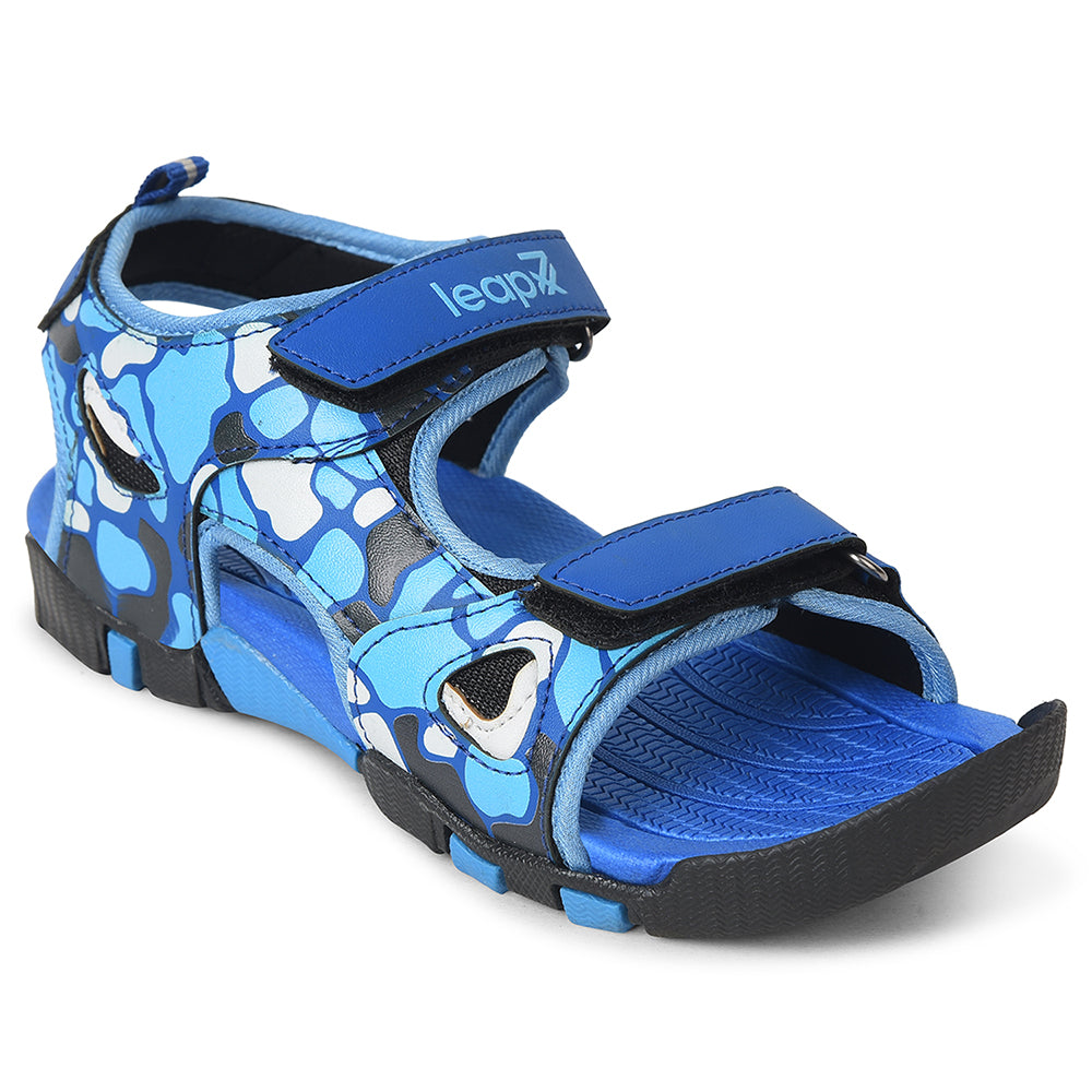 Leap7x Royal Blue Casual Sandal For Kids ADMIN 