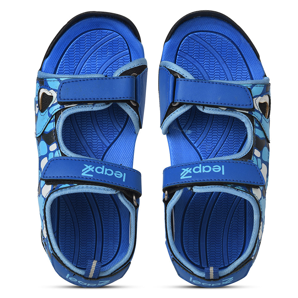 Leap7x Royal Blue Casual Sandal For Kids ADMIN 